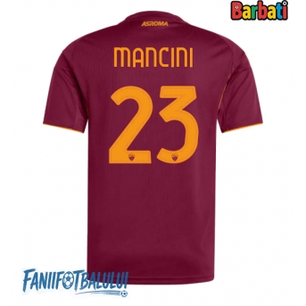 AS Roma Gianluca Mancini #23 Tricou Fotbal Replică 2025-26 Barbati Acasa